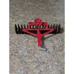 1950's SLIK-TOYS OLIVER DISC HARROW PLOW